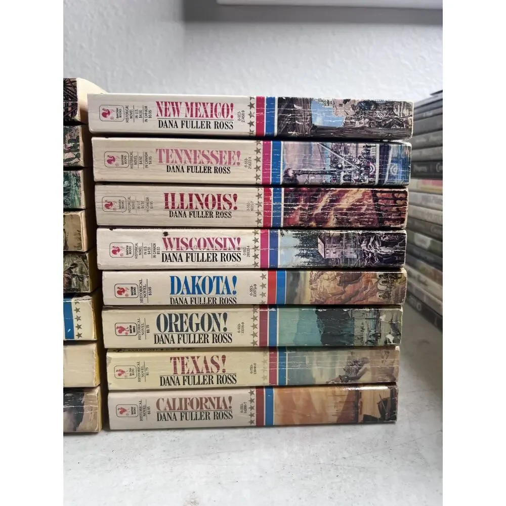 Wagons West Series Set By Dana Fuller Ross Lot of 24 Books 1-24 Complete Vintage
